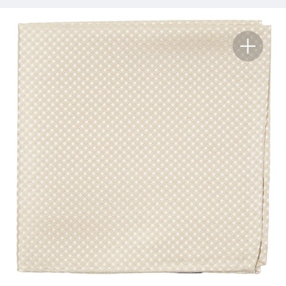 NEW The Tie Bar Champagne Pocket Squares - Picture 1 of 7